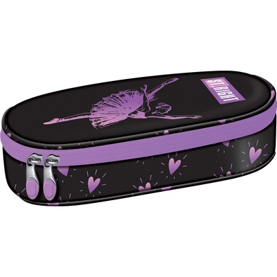 ST.RIGHT Овален ученически несесер St. Right Ballerina - С 1 цип (PC01)