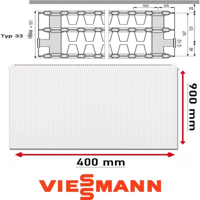 Viessmann 33 900 x 400 mm