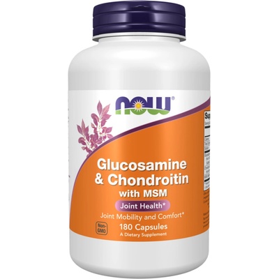 Now Foods Glukosamin Chondroitin a MSM 180 veg kapsúl