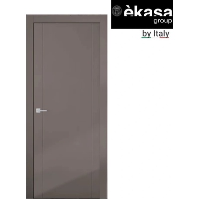 èkasa group Интериорна врата с каса EKASA INCONTRI 80x210х12 см, панти, магнитна брава, дърво, антрацит (IN-405/ANTRACITE)