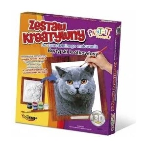 Mirage Hobby Convex Painting Cats - British Shorthair