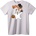 NOONEBRAND Тениска Halloween Бу с Призрак - 2XL, White