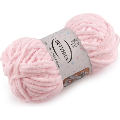 Pletací žinylková příze Betynka 100 g Varianta: 10 (303) růžová nejsv., Balení: 1 ks 59481/152966/275089