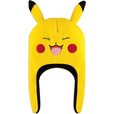 Difuzed pletená čiapka cez uši Pokémon Pikachu