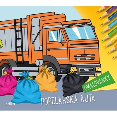 Popelářská auta Omalovánky neuveden