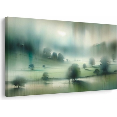 Obraz mlhavé pláně - 60x40