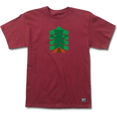 Grizzly tričko strong Branches Ss Tee Bur
