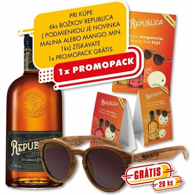 Božkov Republica Exclusive 38% 0,7 l (čistá fľaša)
