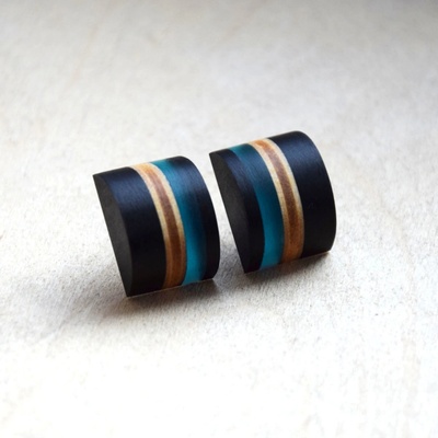 Fifle Black Frame 255 petrolejová teal