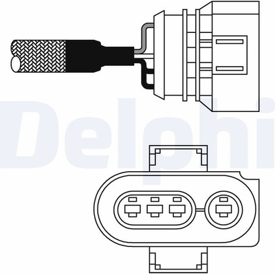 Lambda sonda DELPHI ES10987-12B1 ES10987-12B1