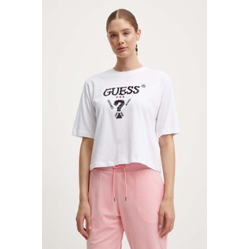 Guess Памучна тениска Guess AURLIE в бяло V4YI06 I3Z14 (V4YI06.I3Z14)