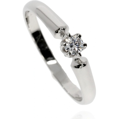 Zlatnictví Helios prsten z bílého zlata B45448