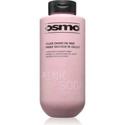 OSMO Pink Soda Colour Enhancing Mask нежна подхранваща маска без перманентни цветови пигменти розов 400ml
