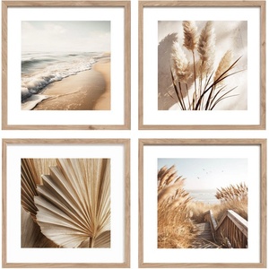Styler Печатни картини в комплект 4 бр. с включена рамка 30x30 cm Boho Dreams - Styler (OB-15020)