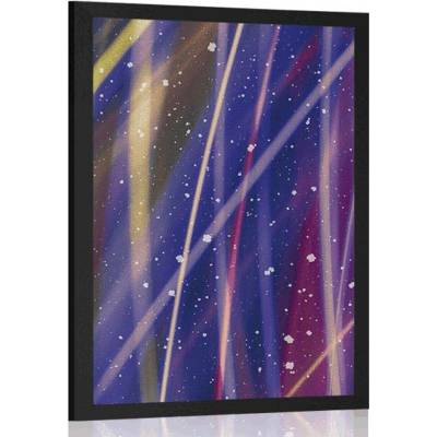 Plakát romantická abstrakce - 20x30 black