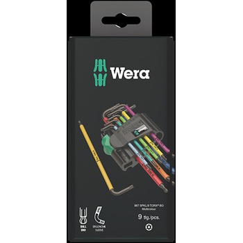 Wera torx 9 dílná 073599 967 SPKL/9