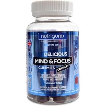 Nutrigums Mind & Focus Complex 60 gummies