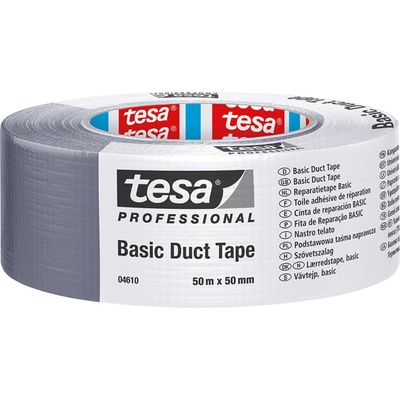 Tesa Páska lepiaca textilná 50 mm x 25 m sivá 4610