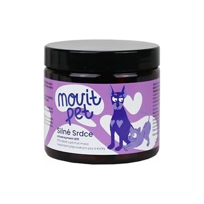 MOVit PET Silné srdce Koenzym Q10,s přích.masa 100 tbl