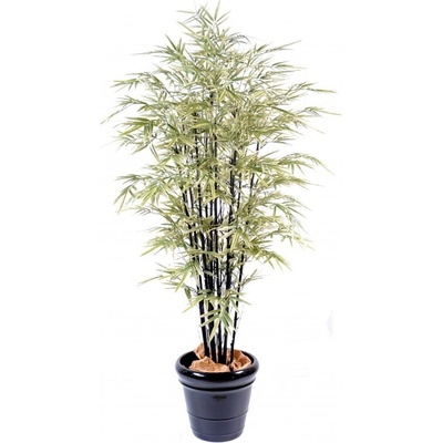 Luxusní umělý BAMBUS BLACK SHIROSHIMA WIDE, 125cm