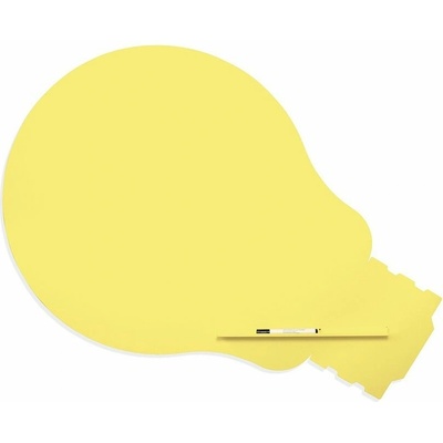 ROCADA Skin Shape Idea 6460-1016 tvar žárovky, 115 x 75 cm sírová žlutá RAL 1016