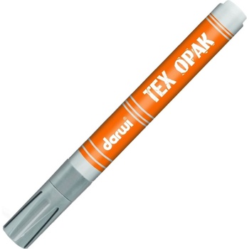 Darwi Tex Fabric Opak Marker Маркер за текстил Silver 6 ml 1 бр (DA0160013080C)