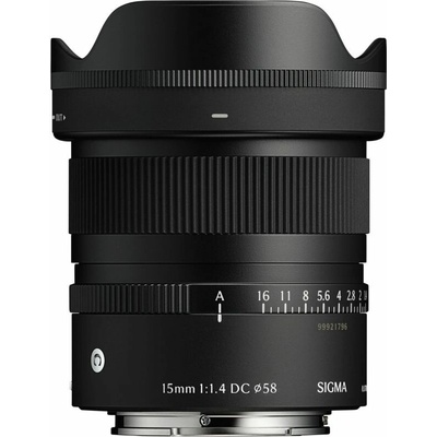 SIGMA 15 mm f/1,4 DC Contemporary pro Fujifilm X