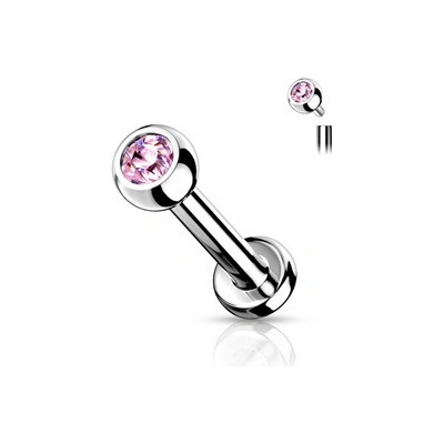 Šperky4U piercing do brady titan vnitřní závit TIT1010P-12083