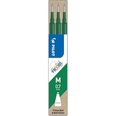 PILOT Náplň gumovací PILOT Frixion 0,7 mm/3 ks světle zelená 445940