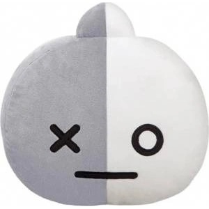BT21 Плюшена играчка, bt21, Модел- Ван, 32 см, Бяло/Сиво