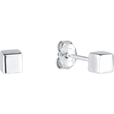 Pavona stříbrné náušnice kostičky 61049