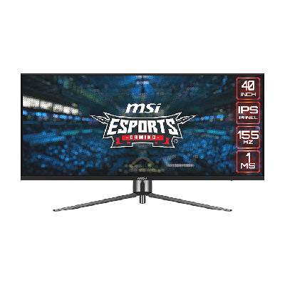 MAG401QR Ultra Wide Gaming Monitor, 40", 1ms, 155Hz IPS, 3440x1440, AMD FreeSync Premium, HDR 400, KVM, Night Vision, RGB Mystic Light, 5-Way Navigator Joystick, Type-C(65 (9S6-3EA54H-015)