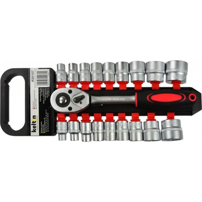 GEKO Súprava nástrčných kľúčov s račňou 8-32mm 19-dielna K00107
