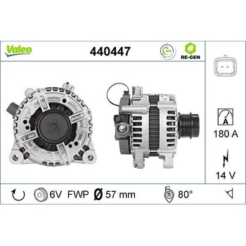 Alternátor VALEO 440447