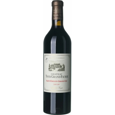 Chateau Tour Grand Faurie Saint-Emilion Grand Cru suché červené 2010 15% 0,75 l (holá láhev)