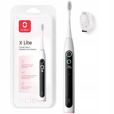 Oclean X Lite Grey sonická kefka, šedo-ružová