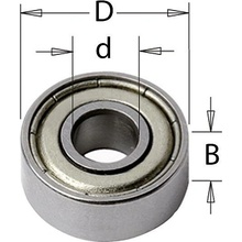 IGM Professional IGM | Vodicí ložisko pro stopkové frézy ØD/Ød × B (výrobce IGM/CMT) Ložisko: Ø9,5 (vnější) / Ø4,76 (vnitřní) × 3,2 (šířka)