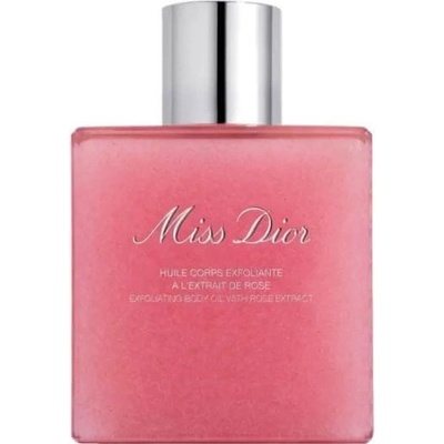 Dior Exfoliačný sprchový olej s ružovou vodou Miss Dior (Exfoliating Body Oil) 175 ml