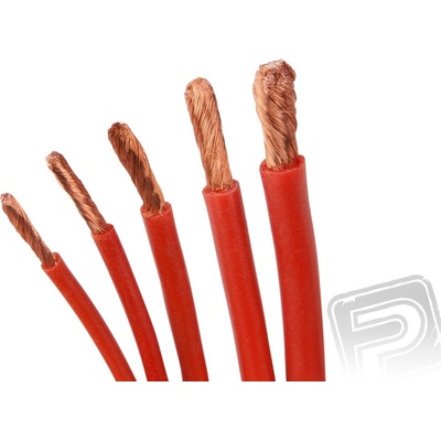 PELIKAN Kábel silikón 0.5mm2 1m červený