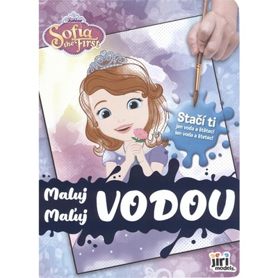 Vymaľovánky A4 vodové Sofia Prvá