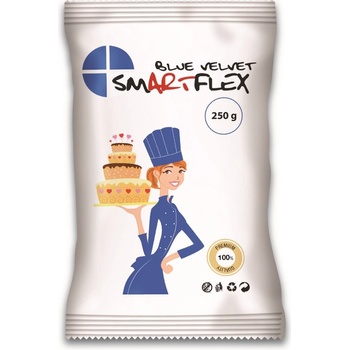 Smartflex Velvet Vanilka (Blue) Modrá v sáčku (0,25 kg)s minimálnou trv.do 26.7.25