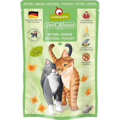 GranataPet DeliCatessen Kitten hydinové 6 x 85 g