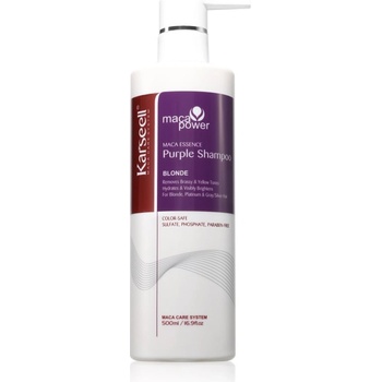 Karseell Purple Shampoo лилав шампоан неутрализиращ жълтеникавите оттенъци 500ml