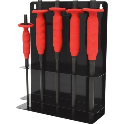 KS Tools 156.0020 Súprava dierovačov s predpažbím, 5 ks 6-14 mm