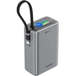 SWISSTEN 25000 mAh Airplane friendly power bank Цвят: сив