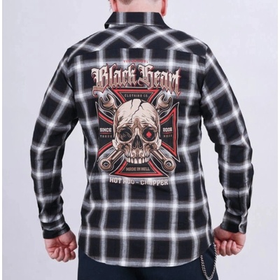 Black heart мъжка риза black heart - wrench head- ЧЕРНА - 12828