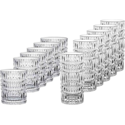 Nachtmann Sada sklenic na whisky a longdrink ETHNO 12 x 345 ml 445 ml