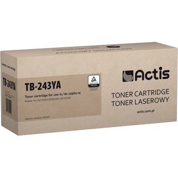 Compatible TB-243YA toner (replacement for Brother TN-243Y; Standard; 1000 pages; yellow) (TB-243YA)