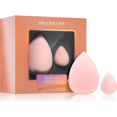 BrushArt Make-up Sponge Set Mini me - Nude гъба за фон дьо тен MINI ME - NUDE