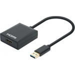 MANHATTAN USB 3.2 към HDMI, конвертор, 1080p 60Hz 153690 (MANHATTAN 153690)